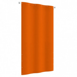 Balkon-Sichtschutz Orange 120x240 cm Oxford-Gewebe