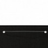 Balkon-Sichtschutz Schwarz 160x240 cm Oxford-Gewebe