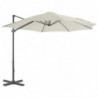 Sonnenschirm mit Schirmständer Sand
