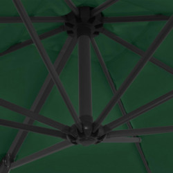 Sonnenschirm mit Schirmständer Grün