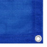 Balkon-Sichtschutz Blau 75x600 cm HDPE