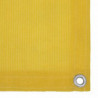 Balkon-Sichtschutz Gelb 75x500 cm HDPE