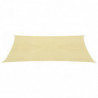 Sonnensegel 160 g/m² Beige 3x3 m HDPE