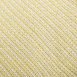 Sonnensegel 160 g/m² Beige 4x4x4 m HDPE