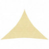 Sonnensegel 160 g/m² Beige 4,5x4,5x4,5 m HDPE