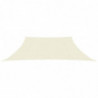 Sonnensegel 160 g/m² Creme 4/5x4 m HDPE