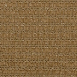 Sonnensegel 160 g/m² Taupe 2x4,5 m HDPE