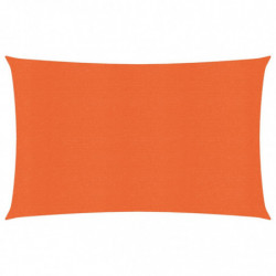 Sonnensegel 160 g/m² Orange 2x4,5 m HDPE