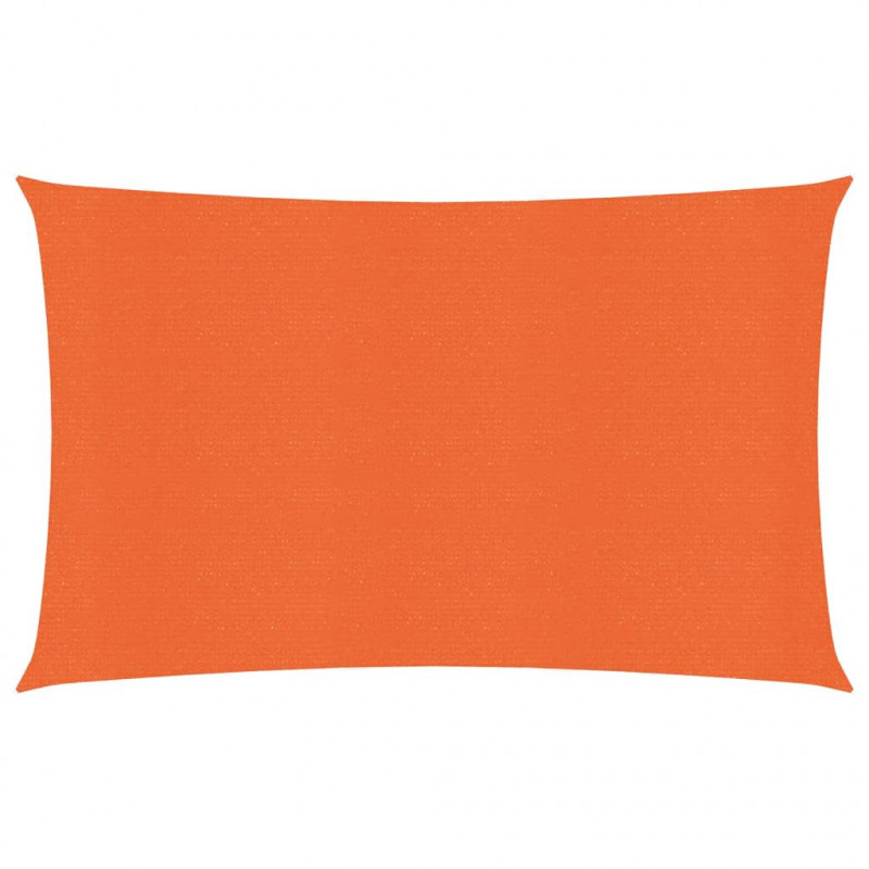 Sonnensegel 160 g/m² Orange 2x4,5 m HDPE