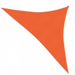 Sonnensegel 160 g/m² Orange 3,5x3,5x4,9 m HDPE