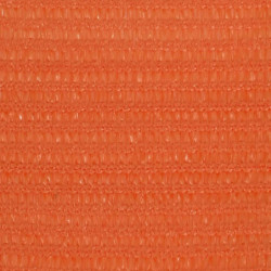Sonnensegel 160 g/m² Orange 3,5x3,5x4,9 m HDPE