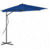 Sonnenschirm mit Stahlmast Blau 300x230 cm