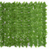 Balkon-Sichtschutz mit Grünen Blättern 400x150 cm