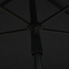 Sonnenschirm mit Mast 210x140 cm Anthrazit
