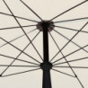 Sonnenschirm mit Mast 200x130 cm Sandfarben