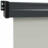 Balkon-Seitenmarkise 117x250 cm Grau