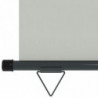 Balkon-Seitenmarkise 140x250 cm Grau