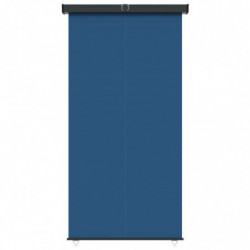 Balkon-Seitenmarkise 160 × 250 cm Blau