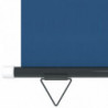 Balkon-Seitenmarkise 160 × 250 cm Blau