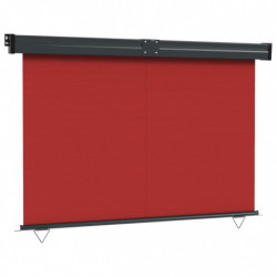 Balkon-Seitenmarkise 160 × 250 cm Rot