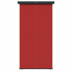 Balkon-Seitenmarkise 170x250 cm Rot