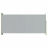 Seitenmarkise Ausziehbar 140x300 cm Grau