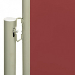 Seitenmarkise Ausziehbar 160x300 cm Rot