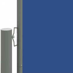 Seitenmarkise Ausziehbar Blau 117x1000 cm