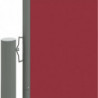 Seitenmarkise Ausziehbar Rot 160x1000 cm