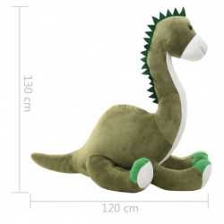 Dinosaurier Brontosaurus Kuscheltier Plüsch Grün