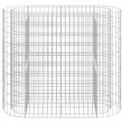 Gabionen-Hochbeet Verzinktes Eisen 120x50x100 cm