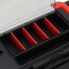 Werkzeugkoffer Schwarz und Rot 55x28x26,5 cm