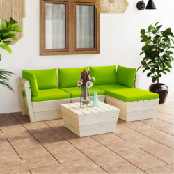 5-tlg. Garten-Sofagarnitur...