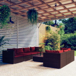 8-tlg. Garten-Lounge-Set...
