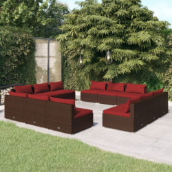 12-tlg. Garten-Lounge-Set...