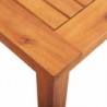 Gartentisch 150x90x74 cm Akazie Massivholz