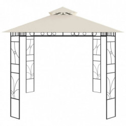 Pavillon Walther 4x3x2,7 m Creme 160 g/m²