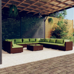 12-tlg. Garten-Lounge-Set...