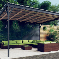 11-tlg. Garten-Lounge-Set...