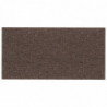 Wandpaneele 12 Stk. Taupe 30x15 cm Stoff 0,54 m²