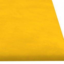 Wandpaneele 12 Stk. Gelb 60x15 cm Samt 1,08 m²