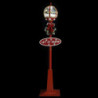 Weihnachts-Straßenlampe mit Weihnachtsmann 175 cm LED