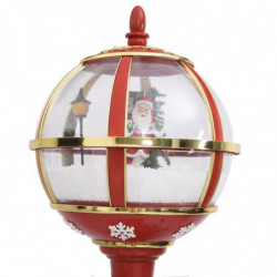 Weihnachts-Straßenlampe mit Weihnachtsmann 175 cm LED