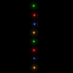 LED-Lichterkette mit 300 LEDs Mehrfarbig 30 m PVC