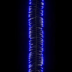 LED-Lichterkette mit 3000 LEDs Blau 60 m PVC