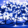 LED-Lichterkette mit 400 LEDs Blau 4 m PVC