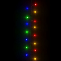 LED-Lichterkette mit 2000 LEDs Mehrfarbig 20 m PVC