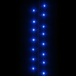 LED-Lichterkette mit 3000 LEDs Blau 30 m PVC