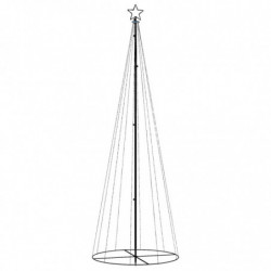 LED-Weihnachtsbaum Kegelform Warmweiß 310 LEDs 100x300 cm