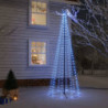 LED-Weihnachtsbaum Kegelform Blau 310 LEDs 100x300 cm